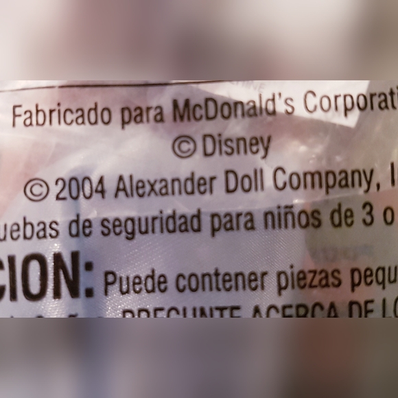 2004 Wendy Doll as the Blue Fairy #5 Madame Alexander Disney McDonald's Toy NRFP - Picture 2 of 7